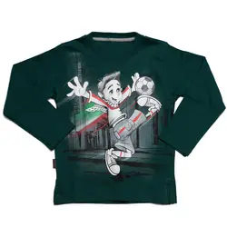 بلوز پسرانه طرح ورزش و تندرستی