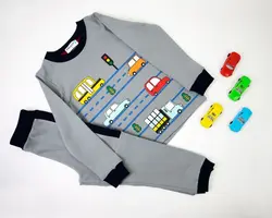 بلوز شلوار شهر پرترافیک طوسی