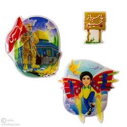 برچسب برجسته شهید سلیمانی و شهید فهمیده