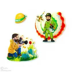 برچسب برجسته شهید آوینی و شهید بابایی