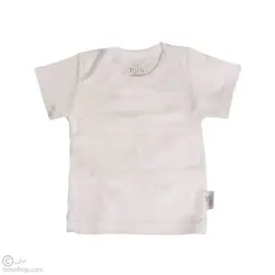 بلوز آستین کوتاه نوزادی سفیدبرفی