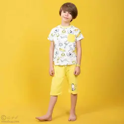تیشرت شلوارک پسرانه حیوانات بامزه