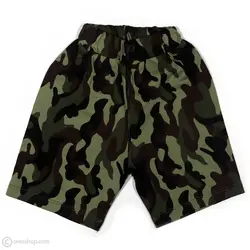 تیشرت شلوارک آفتاب پرست سبز (مدل کوپر)