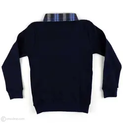 بلوز پسرانه دورس دویقه زرد یقه کشمیر