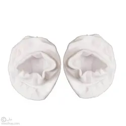 پاپوش نوزادی سفید برفی