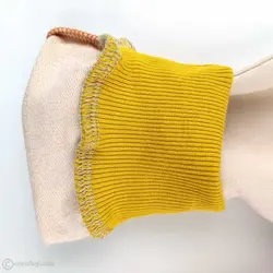 بلوز دورس جیب برجسته نارنجی
