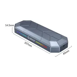 باکس RGB M.2 NVMe SSD اوریکو مدل ORICO M2VG01-C3
