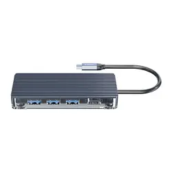هاب Type-C شفاف 6 پورت ORICO WB-6TS - اوریکو ایران