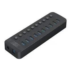 هاب 10 پورت کلیددار USB3.0 مدل ORICO CT2U3-10AB