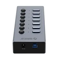 هاب USB3.0 فلزی 7 پورت ORICO BT2U3-7AB