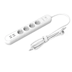 محافظ و چند راهی برق و شارژر ORICO ODE-4A4U-EU