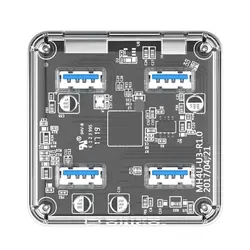 هاب 4 پورت USB 3.0 شفاف ORICO MH4U-U3