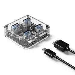 هاب 4 پورت USB 3.0 شفاف ORICO MH4U-U3