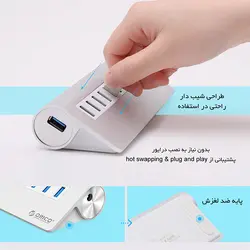 هاب 10 پورت USB 3.0 مدل ORICO M3H10 - اوریکو ایران