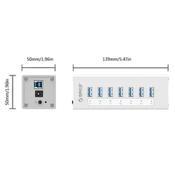 هاب USB 3.0 مدل ORICO A3H7 - اوریکو ایران