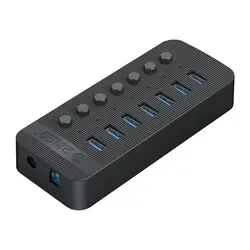 هاب 7 پورت کلیددار USB3.0 مدل ORICO CT2U3-7AB