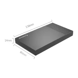باکس SSD و هارد Type-C مدل ORICO 2526C3