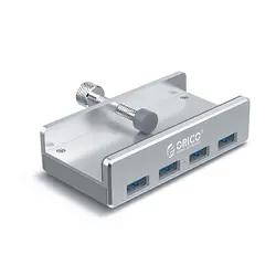 هاب 4 پورت USB3.0 فلزی با پشتیبانی از آداپتور ORICO MH4PU-P - اوریکو ایران