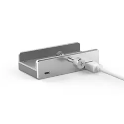 هاب 4 پورت USB3.0 فلزی با پشتیبانی از آداپتور ORICO MH4PU-P - اوریکو ایران