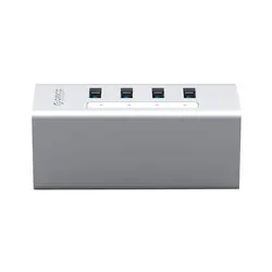 هاب فلزی 4 پورت USB3.0 آداپتوری ORICO A3H4-U3-V2 - اوریکو ایران