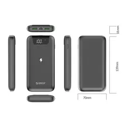 پاور بانک وایرلس 10000mAh مدل ORICO WR10 - اوریکو ایران