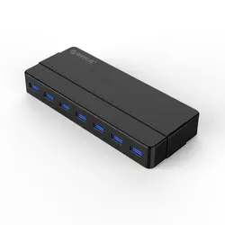 هاب 7 پورت USB3.0 با آداپتور ORICO H7928-U3-V1