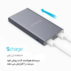 پاور بانک 10000 میلی آمپر فلزی ORICO M10000 - اوریکو ایران