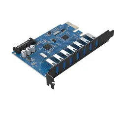 کارت USB 3.0 PCI با 7 پورت ORICO PVU3-7U - اوریکو ایران