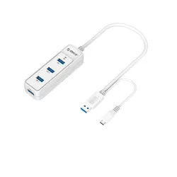 هاب 4 پورت USB3.0 با OTG مدل ORICO W5PH4-S1 - اوریکو ایران