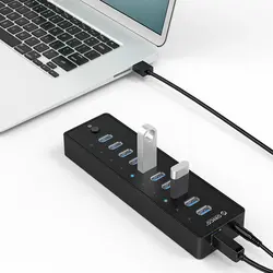 هاب 10 پورت USB 3.0 مدل ORICO P10-U3-V1 - اوریکو ایران