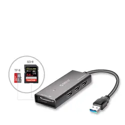هاب USB 3.0 و کارت ریدر ORICO H33TS-U3 - اوریکو ایران