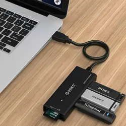 هاب USB 3.0 و کارت ریدر ORICO H33TS-U3 - اوریکو ایران