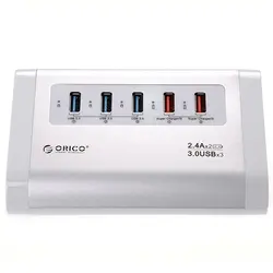 هاب USB 3.0 شارژر Super Speed مدل ORICO UH3C2