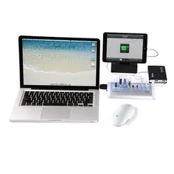 هاب USB 3.0 و سوپر شارژر فلزی ORICO UH4C4