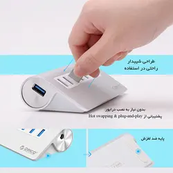 هاب 7 پورت فلزی USB 3.0 مدل ORICO M3H7