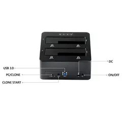 تبدیل ساتا به USB3 داک هارد 2.5 و 3.5 اینچ ORICO 6629S3 2 Bay - اوریکو