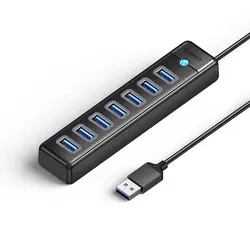 هاب 7 پورت USB3.0 مدل ORICO PW7U-U3 - اوریکو ایران