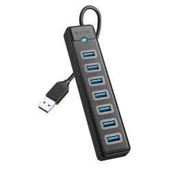 هاب 7 پورت USB3.0 مدل ORICO PW7U-U3 - اوریکو ایران