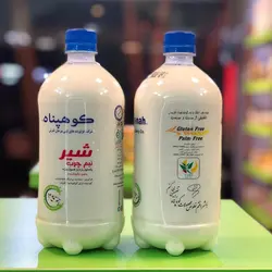 شیر نیم چرب ارگانیک کوهپناه 1 لیتری