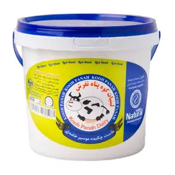 ماست چکیده موسیر خامه ای ارگانیک کوهپناه 1.5 کیلوگرم