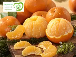 نارنگی ارگانیک آبگینه 1 کیلوگرم / 800 گرم