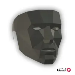 ماسک صورت نقاب (3D) - پازل سه بعدی اریگا