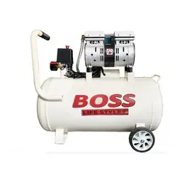 کمپرسور پمپ باد 30 لیتری سایلنت باس مدل BS-900 ا BOSS BS-900