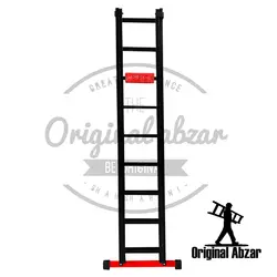 نردبان مخابراتی 2 کشو 24 پله 7 متری آهنی پارس ماندگار