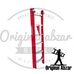 نردبان مخابراتی 2 کشو 12 پله 3.5 متری اولدوز اسلایدینگ