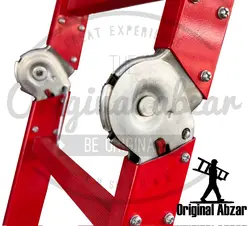 نردبان 4 متری تاشو 14 پله 2 تکه الومینیومی ریسپکت