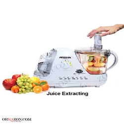 قیمت و خرید غذا ساز و آبمیوه گیری 12 کاره عرشیا مدل ARSHIA FP133-1378