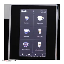 قیمت و خرید اسپرسو ساز فکر مدل FAKIR ACAPINON QUADRO SUPER OTOMATIC TWC - اورکازون