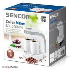 قیمت و خرید قهوه ساز سنکور مدل SCE 2001WH