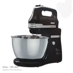قیمت و خرید همزن کاسه دار اینوکس مدل NX-205